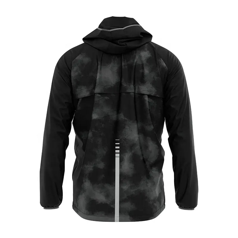 dye hoodie camping windbreaker