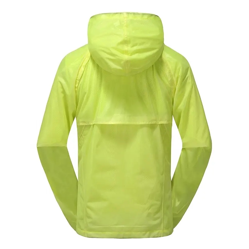 riding sports light weight unisex running windbreaker jacket