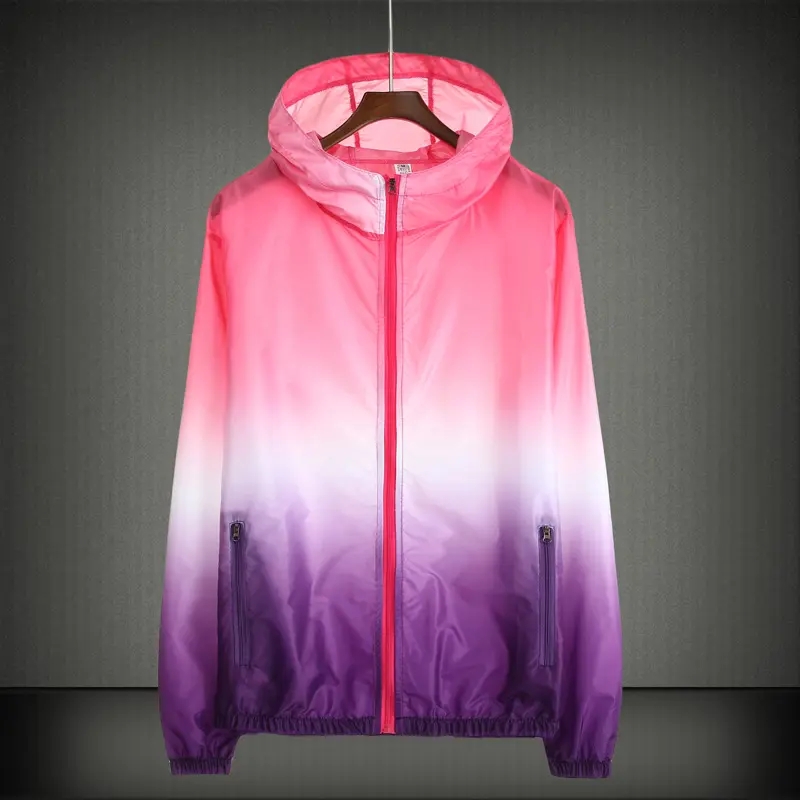 Factory Direct Man light rain jacket water reprllent kacket running windbreaker