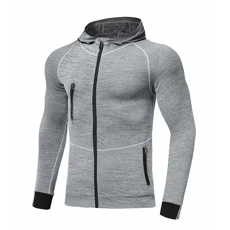 New Design Athletics Gym Pullover Quick Dry Running Training Workout Casual Hoodies Sweatshirts Jacket