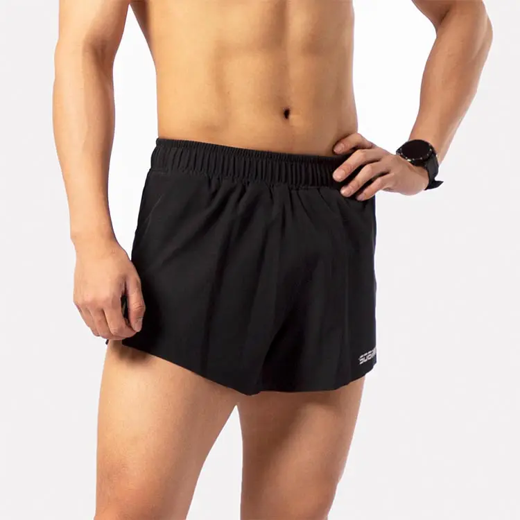 light weight quick dry fashion sports running shorts mens with side pockets