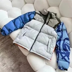 Custom Sublimated high quality chaquetas para hombre Winter  padded Puffer Jacket