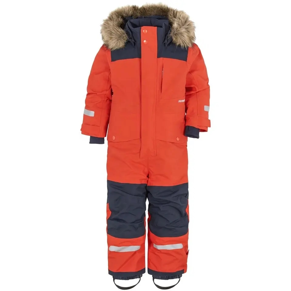 RG-Winter water resistance and windproof baby jumpsuits ski pants unisex girl and boys snowsuit